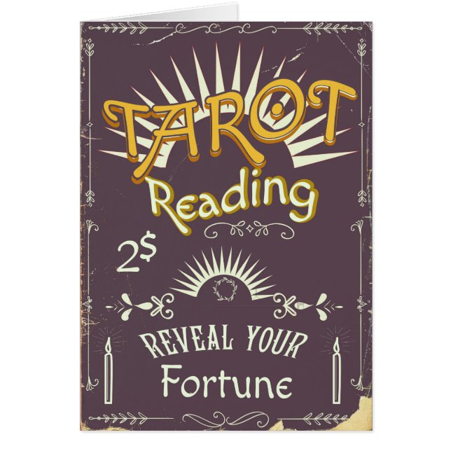 Vintager Tarot Reader (Vorne)
