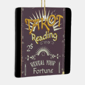Vintager Tarot Reader Keramikornament (Rechts)