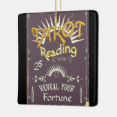 Vintager Tarot Reader Keramikornament (Links)