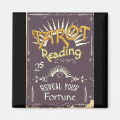 Vintager Tarot Reader Magnet (Vorne)