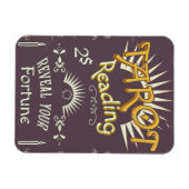 Vintager Tarot Reader Magnet (Horizontal)