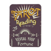 Vintager Tarot Reader Magnet (Vertikal)