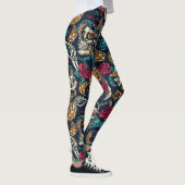 Vintager Tattoo Leggings (Rechts)