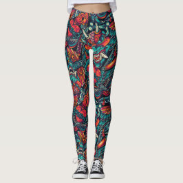 Vintager Tattoo Leggings