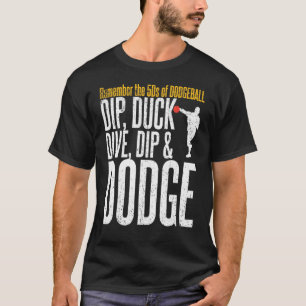 Vintager Tauchgang und Dodge T-Shirt