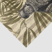 Vintager Tauchhelm Seidenpapier (Ausschnitt)