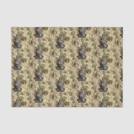 Vintager Tauchhelm Seidenpapier