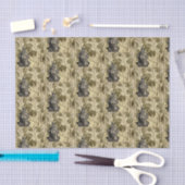 Vintager Tauchhelm Seidenpapier (Handwerk)