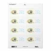 Vintager Teardrop-Anhänger Sinti und Roma Caravan (Vorne)