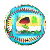 Vintager Teardrop-Camper Thunder_Cove Baseball (Vorderseite Links)