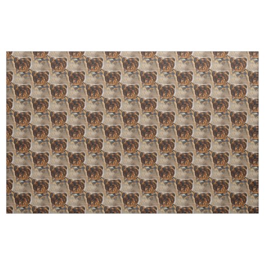 Vintager Teddy Bär Stoff (Fat Quarter (45,7 x 55,9 cm))