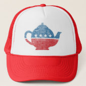 Vintager Tee-Party-Bewegungs-Hut Truckerkappe (Vorderseite)