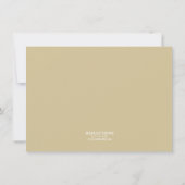 Vintager Telegrammstil Save the Date (Rückseite)