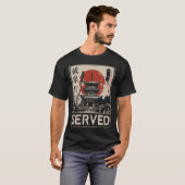 Vintager Tempeldienst | Ehrenkunst T-Shirt (Vorne ganz)