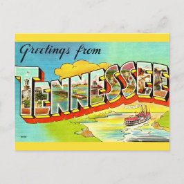 Vintager Tennessee Gruß Postkarte
