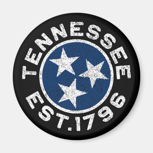 Vintager Tennessee Magnet (Vorne)