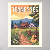 Vintager Tennessee Poster (Vorne)