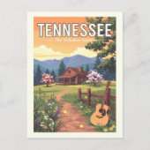 Vintager Tennessee Postkarte (Vorderseite)