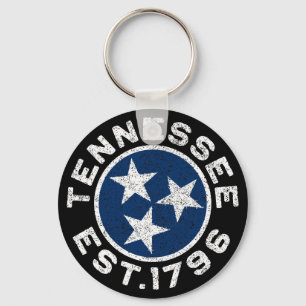 Vintager Tennessee Schlüsselanhänger