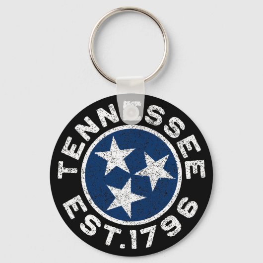 Vintager Tennessee Schlüsselanhänger (Vorderseite)