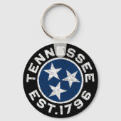 Vintager Tennessee Schlüsselanhänger (Rückseite)