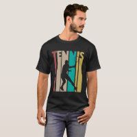 Vintager Tennis-Geschenk-Entwurf für Mann-u.