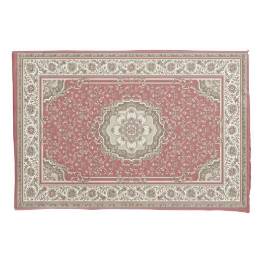 Vintager Teppich 7 - Pillowcase Kissenbezug (Vorderseite)