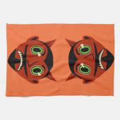 Vintager Teufel Geschirrtuch (Horizontal)