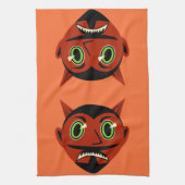 Vintager Teufel Geschirrtuch (Vertikal)