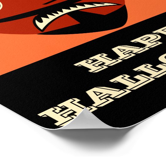 Vintager Teufel Poster (Ecke)