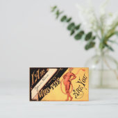 Vintager Teufel Visitenkarte (Stehend Vorderseite)