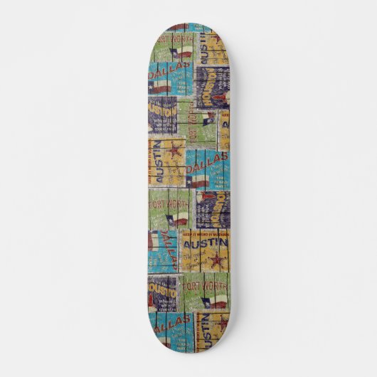Vintager TexasSkateboard Skateboard (Vorne)