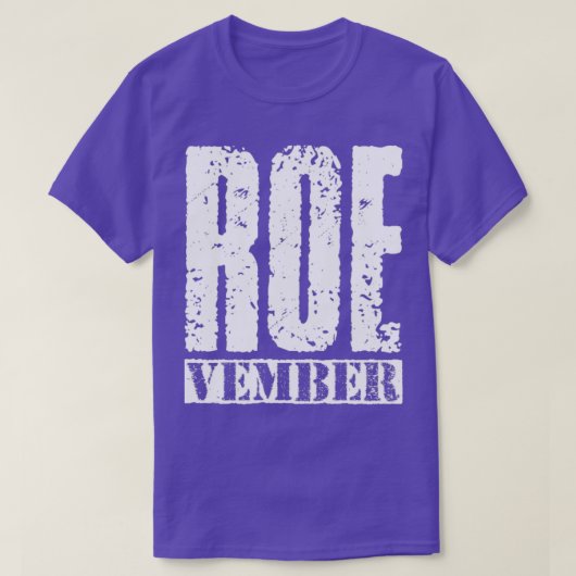 Vintager Text von Roevember T-Shirt (Design vorne)