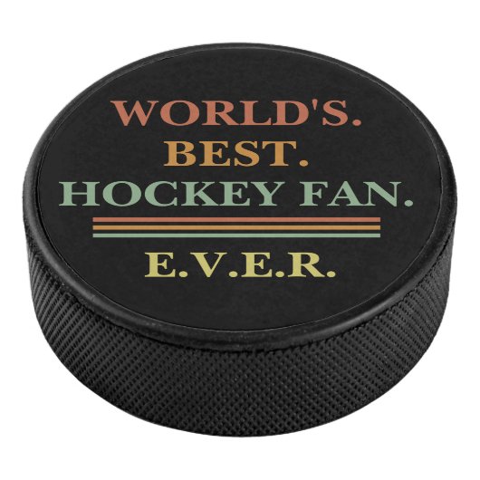 Vintager Text | Weltbeste (...) je Eishockey Puck (3/4)