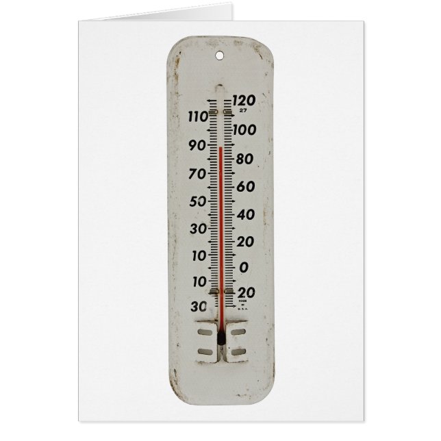 Vintager Thermometer (Vorne)