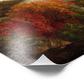 Vintager Thomas Cole Fernsicht auf die Niagarafäll Fotodruck (Ecke)