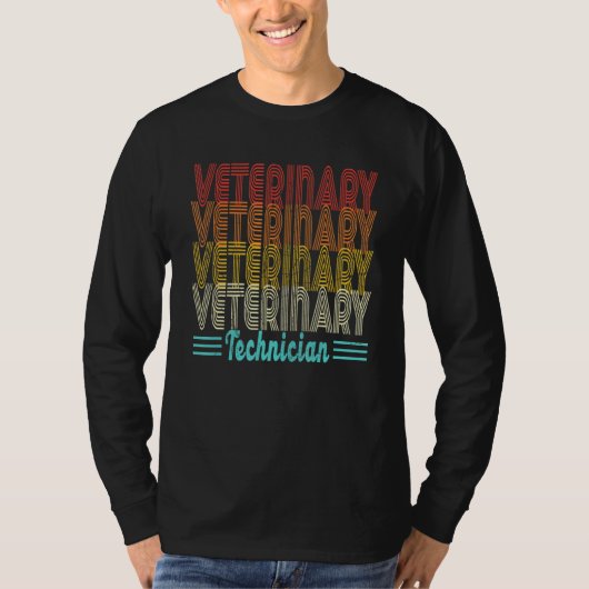 Vintager Tierarzt T-Shirt (Vorderseite)