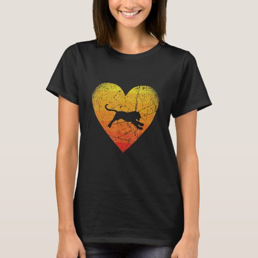 Vintager Tiger T-Shirt (Vorderseite)