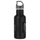 Vintager Tiger Trinkflasche (Rückseite)