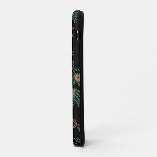 Vintager Tiger und Pfau Case Mate (Hinten/Links)