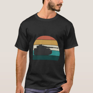 Vintager Tiger Weltkrieg 2 WW2 Historischer Retro  T-Shirt