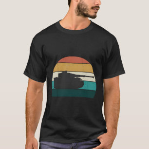 Vintager Tiger Weltkrieg 2 WW2 Historischer Retro  T-Shirt
