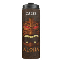 Vintager Tiki-Maske-Individuelle Name