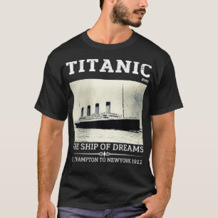 Vintager Titanic-Gedenktag RMS 1912, das Schiff T-Shirt