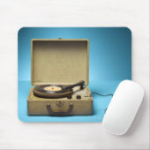 Vintager Tonträger Mousepad (Mit Mouse)