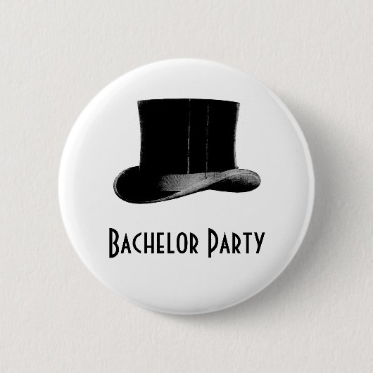 Vintager Top-Hat Button (Vorderseite)