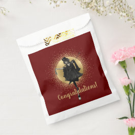 Vintager Top Hat Dancer Glückwunsch Geschenktütchen