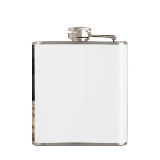 Vintager Top Hat Drink Flasche Flachmann (Rückseite)