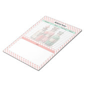 Vintager Tracker für die Medizin Notizblock (angewinkelt)