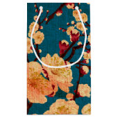 Vintager traditioneller japanisches Papier-Druck Kleine Geschenktüte (Rückseite)